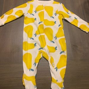 Long sleeve onesie with footies